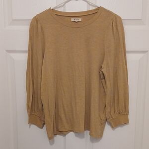 Madewell mustard color shirt. Size M.